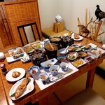 お宿 お食事処 鱗晃荘 - 宿泊の晩ご飯