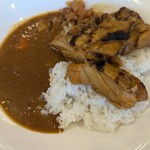 すき家 - 柔らかチキンカレー小盛、アップ