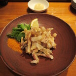 魚虎 - (鐘崎)ゲソ唐揚 780円