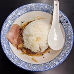 王者-23 - 残ったタレにご飯投入直後