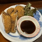 食事処島原 - 伯耆きのこフライ