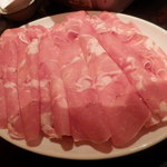 北海道しゃぶしゃぶ ポッケ - ２皿目　６分後