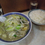 中華料理 大宝 - タンメン＋ライス