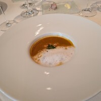 フランス料理　レ・セレブリテ ホテル日航大阪 - オマール海老のスープ