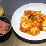 焼肉 わがんせ - ホルモンとオマケの葉山コンビーフ♪