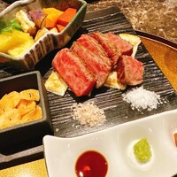 宮崎尾崎牛 鉄板焼き 吟 梅田ヒルトンプラザウエスト - 