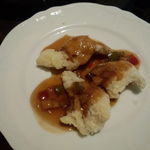 故宮 - 白鯛の揚げもの黒酢ソース（3人前）