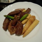 故宮 - 牛肉と季節の野菜XOソース炒め（3人前）