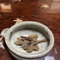 飴源 - アケビの皮の味噌炒め