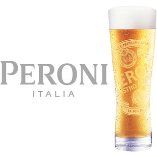 《마츠모토역 주변에서는 희귀》이탈리아산 생맥주 '페로니'