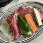ジンギスカン食堂 - 料理写真:ジンギス汗（ラム）　1100円