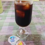 カフェレスト キタキツネ - サービスしていただいたアイスコーヒー