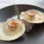 資生堂パーラー - ホタテ、いくら