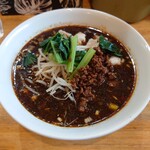 まる担 おがわ - 雲呑黒担担麺