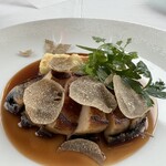 資生堂パーラー - 鮑　トリュフソース