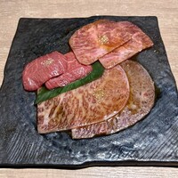 焼肉 よいん - タレ焼肉3種盛り合わせ