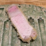 とんかつ 乃ぐち - 望来豚 リブロース