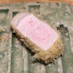 とんかつ 乃ぐち - 金華豚 ロース