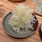 とんかつ 乃ぐち - キャベツ