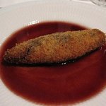 アロマフレスカ - 子持ち鮎の黄金揚げ　赤ワイン風味