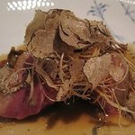 アロマフレスカ - シャラン鴨のロースト、秋トリュフ風味