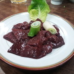 スタミナ苑 - 炙りレバー塩