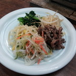 スタミナ苑 - ナムル