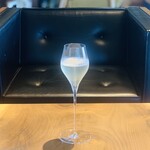 レストラン ウオゼン - ◎ 発酵酢スパ-クリング茶、佐渡檸檬、ハーブ