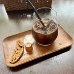 バルバルキッチンアメリ - 食後のアイスコーヒーS(¥300)