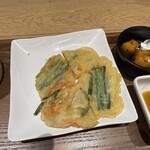 韓美膳 - 小チヂミとデザート