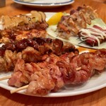 やきとり阿波おどり - 焼鳥もあります。