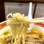 仙台中華そば 銘店嘉一 - 自家製の麺