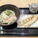 饂飩 さぬき茶屋 - ちくわ天ぶっかけ　800円