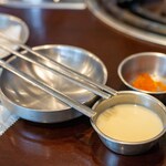 チュクミドサ - 2024.10 パンチャン（大根の酢漬け、とびこ、レモンマヨネーズ）