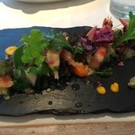 miura - 車海老と北寄貝のサラダ