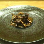 フィエルテ - 仏産 フォアグラ/ハタケシメジ/大黒ほんしめじ/黒トリュフ