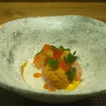 フィエルテ - 北海道産 ボタン海老/雲丹/アホブランコ