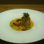 フィエルテ - ブルターニュ産 オマールブルー/宮城県産 ムール貝