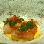 フィエルテ - 北海道産 ボタン海老/雲丹/アホブランコアップ