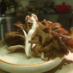 フィエルテ - 原木の舞茸のプレゼンテーション