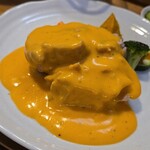 キッチン ブルー グローブ - 反対側から、二段重ね？