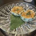 鮮藍坊 - 焼にら饅頭