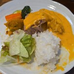 キッチン ブルー グローブ - ワンプレートにします