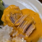 キッチン ブルー グローブ - カットします