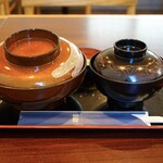 しまごん - ・ランチうな丼(平日限定) 2,900円/税込
            ・肝吸いへ変更 150円/税込