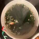 すずや - ビビンバ(550えん)✿(わかめスープ付き)【2024年10月価格】次回は売り切れていた〖石焼ビビンパ〗望む(おこげ好き)ワカメスープ美味(✿ơᴗơ)⋈♡*｡ﾟ✨.ﾟ･*..☆.｡.:*✨.☆