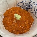 鮨 心白 - この時季にこんなに美味しいいくらがいただけるなんて幸せです