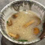 鮨 心白 - あらなめこの御御御付けってことはもうお仕舞いですか？