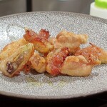 トリワイン ＰＩＫＯＳＨＨＨＵ - 鶏といちじくのフリット