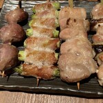 泉 - おまかせ串盛り